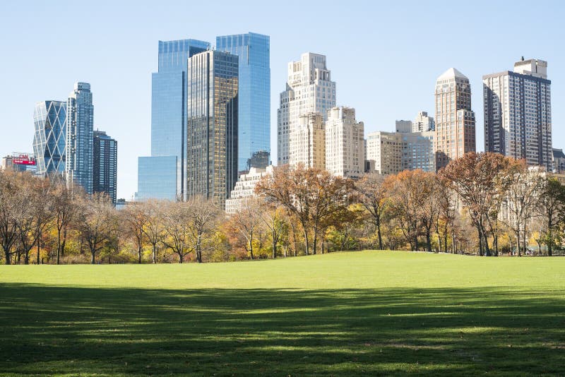 Relax in Central Park editorial stock photo. Image of foliage - 11836388