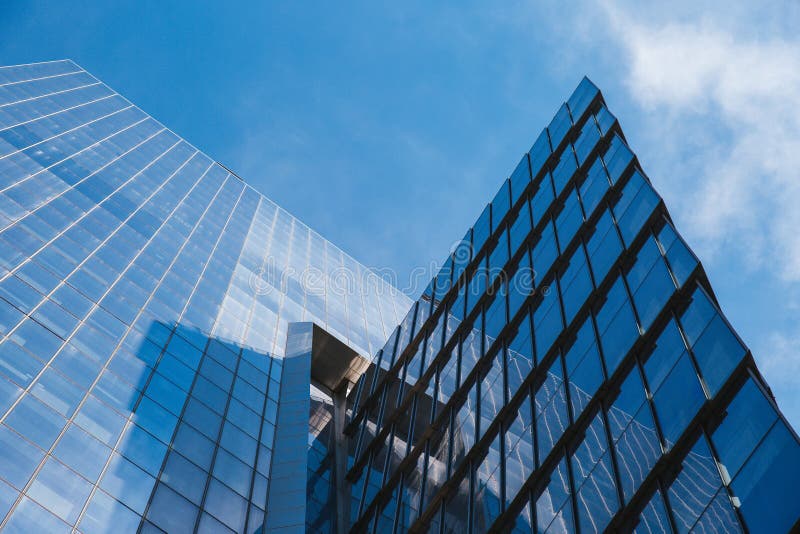 NEW YORK, USA - JUN 22, 2017: Infinite Corporate Buildings, Midtown Manhattan, New York City, United States royalty free stock photography NEW YORK, USA - JUN 22, 2017: Infinite Corporate Buildings, Midtown Manhattan, New York City, United States royalty free stock photography
