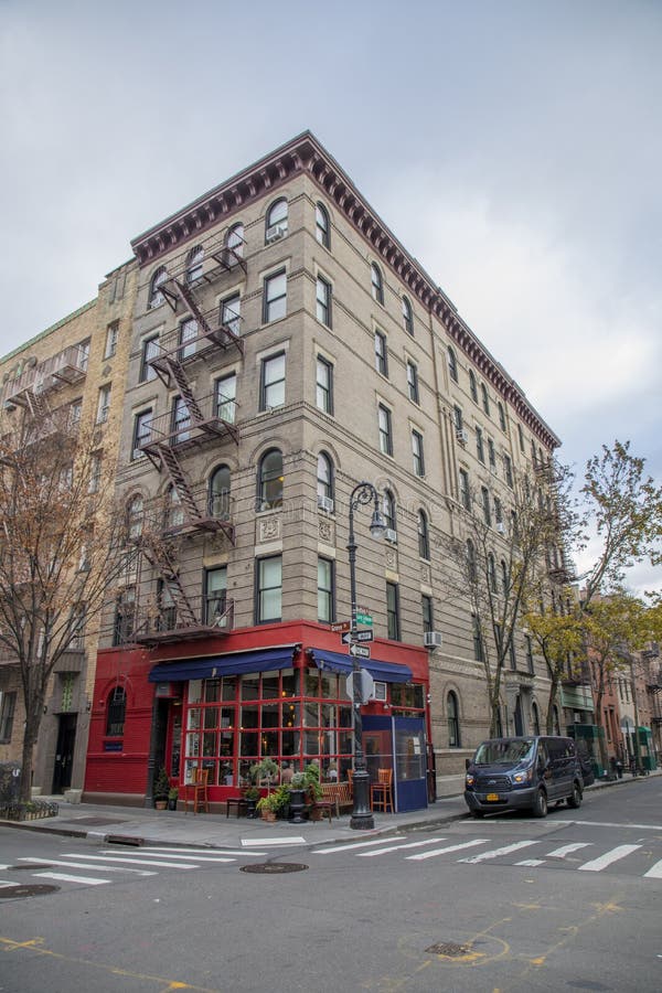 THE FRIENDS BUILDING ON BEDFORD STREETFor those who love movies and TV  shows their next New York visit might be a special one A Stock Photo - Alamy