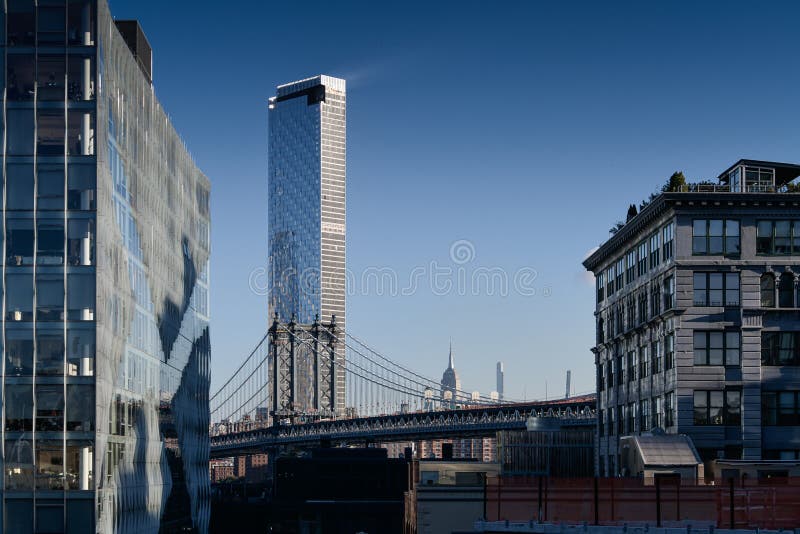 One Manhattan Square Skyscraper Residential Building Photographed From one-manhattan-square-skyscraper-residential-building-photographed-from
