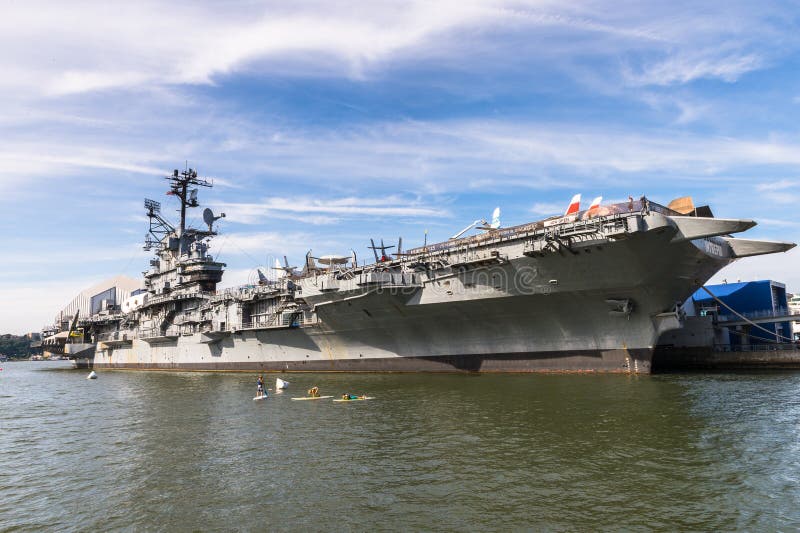 Intrepid Sea, Air and Space Museum, New York royalty free stock photos Intrepid Sea, Air and Space Museum, New York royalty free stock photos