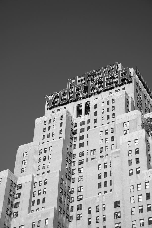 New Yorker Building editorial stock image. Image of square 64237724