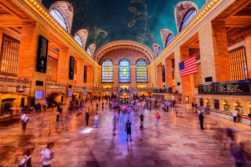 Hauptbahnhof New York redaktionelles foto. Bild von grenzstein 151439386