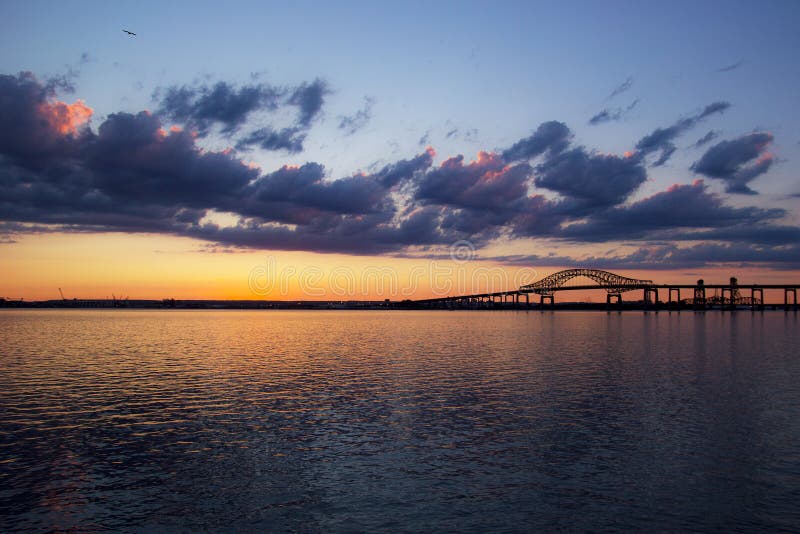 Newark bay extension bridge route 78 in New Jersey