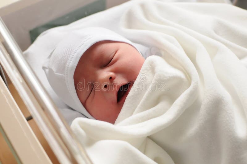 Newborn baby royalty free stock photography