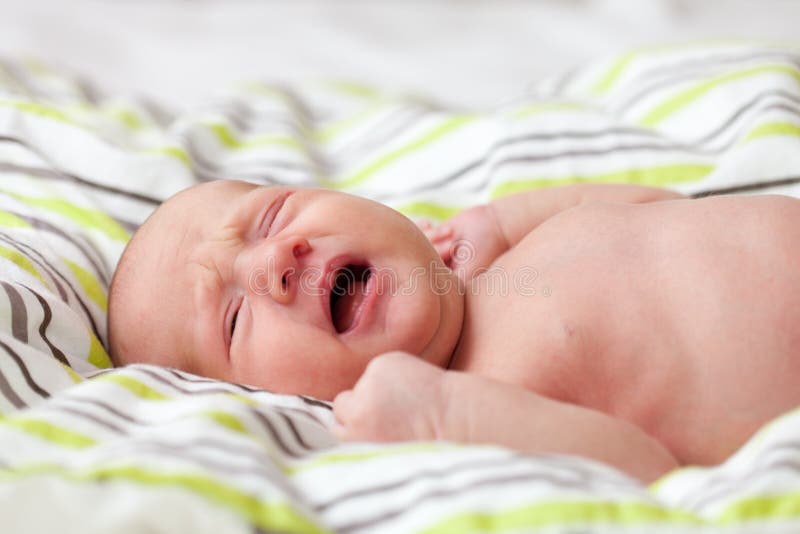 Newborn baby stock images