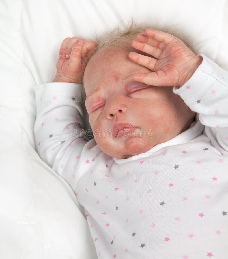 Newborn Baby Doll stock image. Image of sleeping, people 24168727