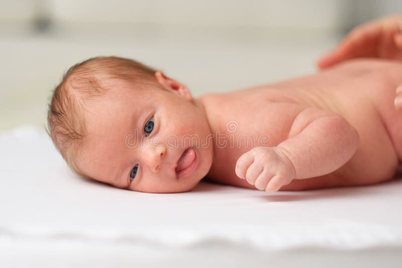 Newborn baby massage stock photo. Image of life, face 65375526