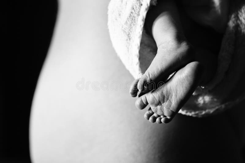 Newborn feet