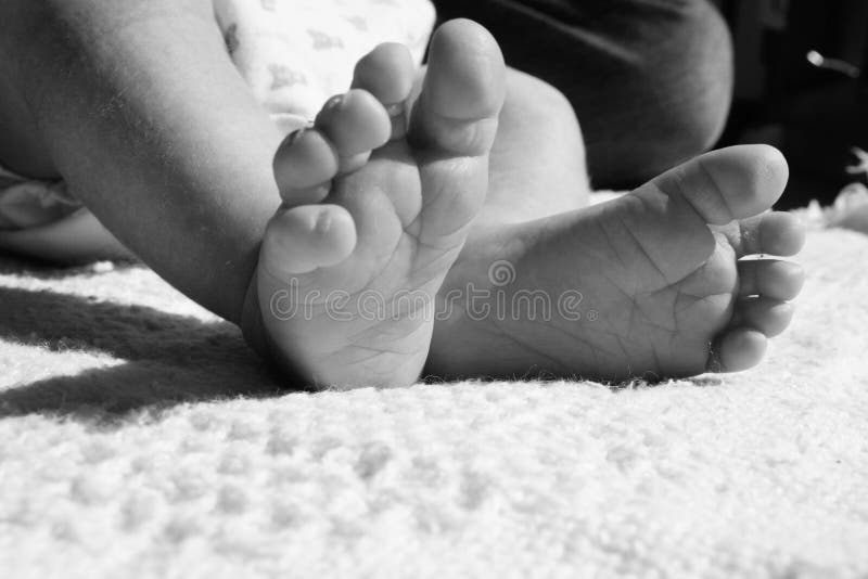 Newborn feet