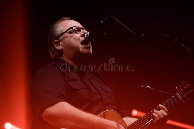 Frank Black performs with PIXIES band Black Francis live on stage