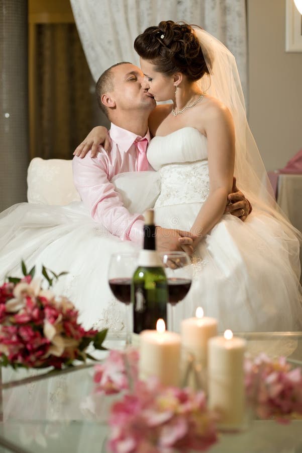 Newly Married Couple Stock Image Image Of Romance Newly 27476385 