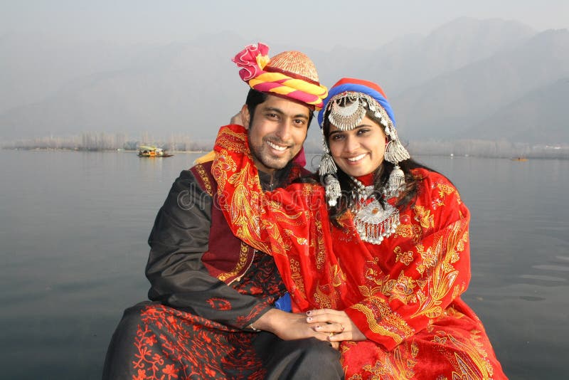 Newly Wed North Indian Pathani Couple