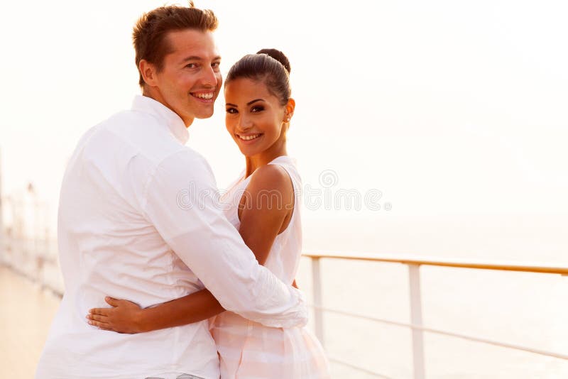 Newlywed couple cruise stock photos Newlywed couple cruise stock photos