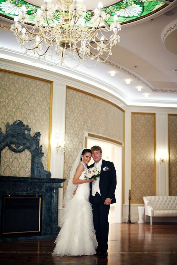 Newlyweds stock photos