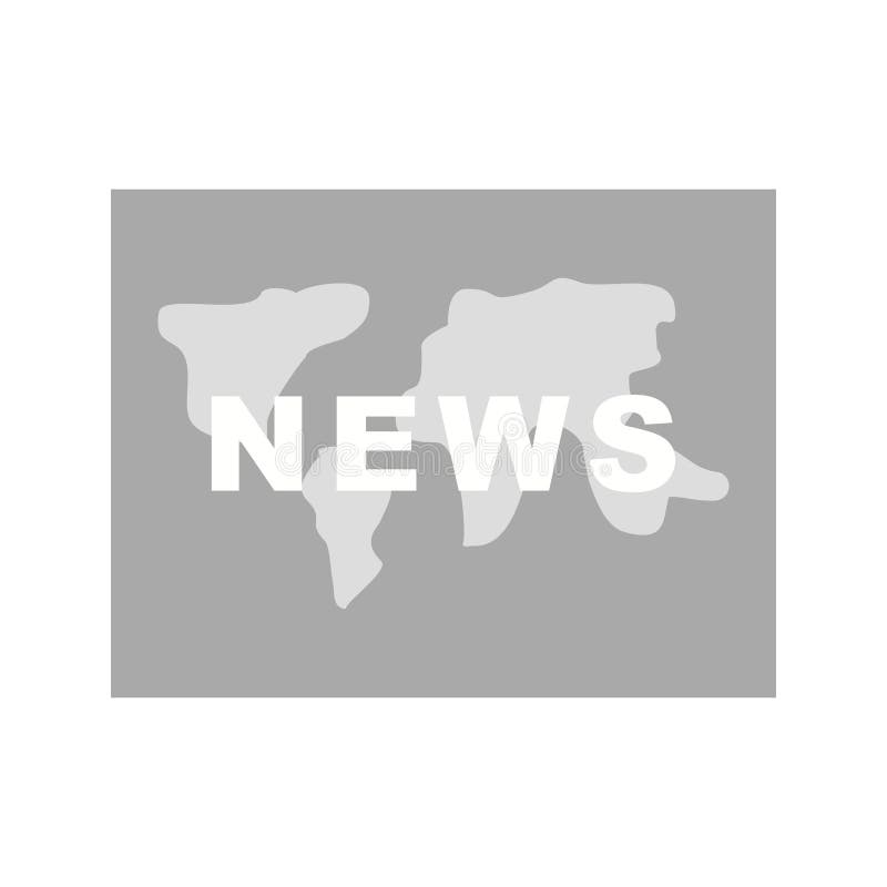 News Backdrop stock illustration