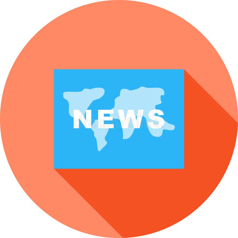 News Backdrop stock illustration