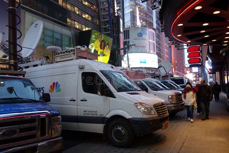 vans in times square