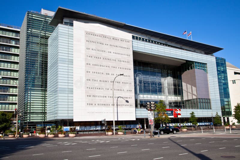 The Newseum is an interactive museum of news and journalism located at 555 Pennsylvania Ave. NW, Washington, D.C