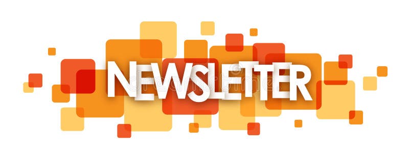 Newsletter Banner On Overlapping Orange Squares Stock Illustration Illustration Of Orange Letters Newsletter Banner On Overlapping Orange Squares Stock Illustration Illustration Of Orange Letters