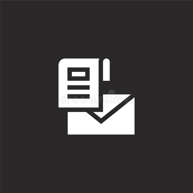 Newsletter Icon Filled Newsletter Icon For Website Design And Mobile App Development Newsletter Icon From Filled Email Stock Vector Illustration Of Icon Postage Newsletter Icon Filled Newsletter Icon For Website Design And Mobile App Development Newsletter Icon From Filled Email Stock Vector Illustration Of Icon Postage