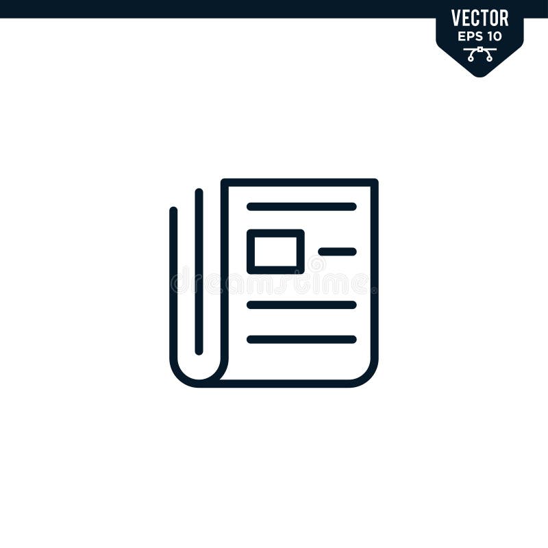 Newspaper Line Art Stock Illustrations 4,419 Newspaper Line Art Stock