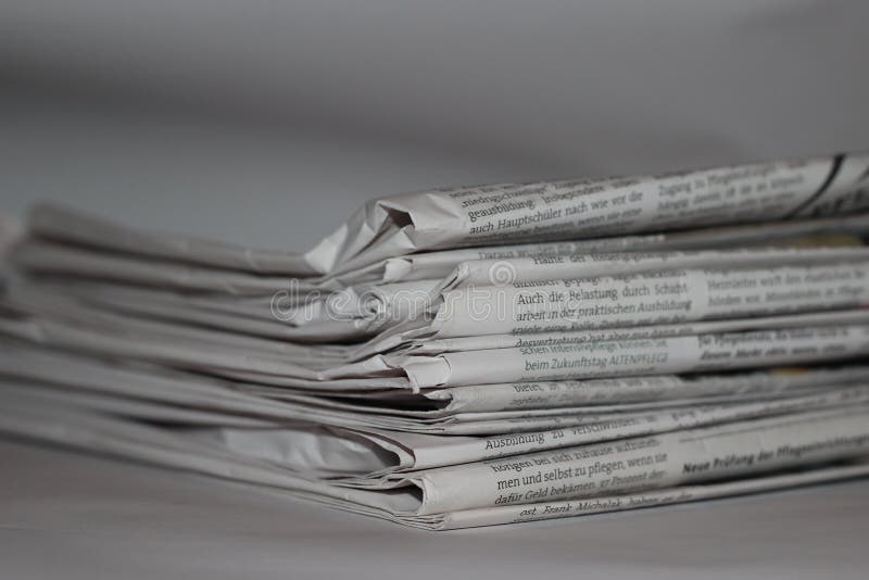 Newspaper news 2019 stock photo Newspaper news 2019 stock photo