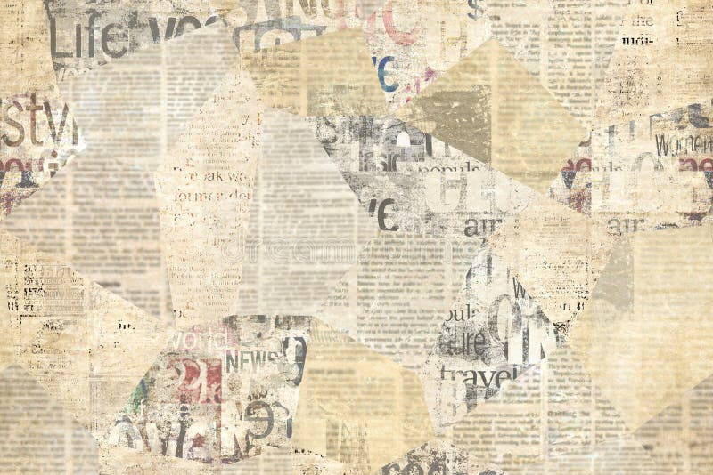 Premium AI Image  Newspaper paper grunge aged newsprint pattern background  Vintage old newspapers template texture