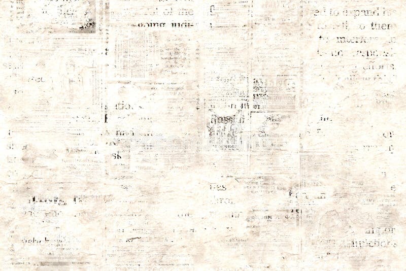 Newspaper paper grunge vintage old aged texture background