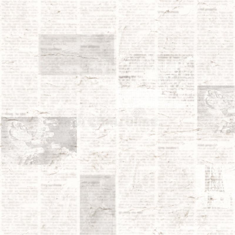 Newspaper Seamless Pattern with Old Vintage Unreadable Paper Texture  Background Stock Image - Image of endlessly, business: 199286905