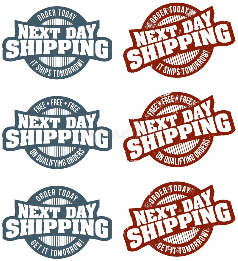 Next Day Shipping Stamps