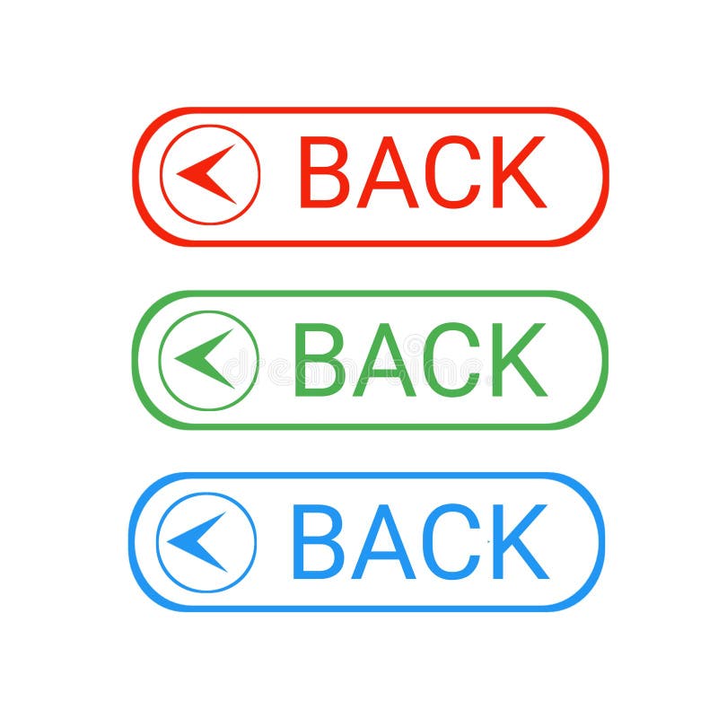 Next Back Buttons Stock Illustrations 1,919 Next Back Buttons Stock