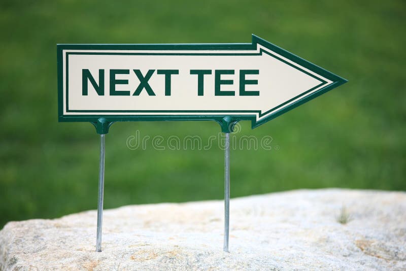 Next Tee Sign