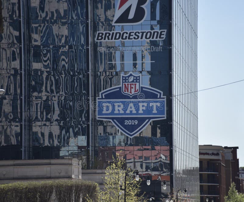 NFL Draft 2019 Hauptsitze an der Bridgestone-Arena