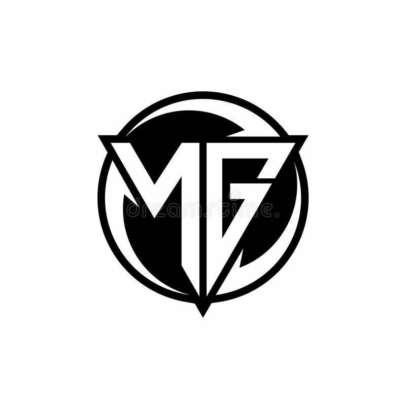 NG Logo Monogram Design Template Stock Vector - Illustration of design