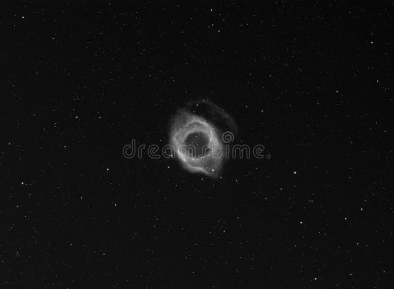 NGC7293 Helix mgławica w Wodorowej alfie obraz stock NGC7293 Helix mgławica w Wodorowej alfie obraz stock