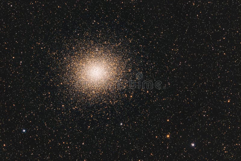 Omega Centauri (Ï‰ Cen or NGC 5139) is a globular cluster in the constellation of Centaurus, located at a distance of 15,800 light-years. Omega Centauri is one of the few globular clusters visible to the naked eye and appears almost as large as the full Moon when seen from a dark, rural area. It is the brightest, largest with a diameter of roughly 150 light-years. It is estimated to contain approximately 10 million stars with 4 million solar masses the most massive known globular cluster associated with our galaxy. The stars in the core of Omega Centauri are so crowded that they are estimated to average only 0.1 light years away from each other. It has been speculated that Omega Centauri may be the core of a dwarf galaxy which was disrupted and absorbed by our Milky Way galaxy. Taken on 21 February and 19 April 2015 from Moosee, Pakchong, Nakornratchasima province in Thailand. LRGB image with a total exposure of 150 minutes. SBIG STX-16803 CCD Camera, Takahashi TOA-130, 1,000 mm. f/7.7, Astro-physics 900 GTO. Omega Centauri (Ï‰ Cen or NGC 5139) is a globular cluster in the constellation of Centaurus, located at a distance of 15,800 light-years. Omega Centauri is one of the few globular clusters visible to the naked eye and appears almost as large as the full Moon when seen from a dark, rural area. It is the brightest, largest with a diameter of roughly 150 light-years. It is estimated to contain approximately 10 million stars with 4 million solar masses the most massive known globular cluster associated with our galaxy. The stars in the core of Omega Centauri are so crowded that they are estimated to average only 0.1 light years away from each other. It has been speculated that Omega Centauri may be the core of a dwarf galaxy which was disrupted and absorbed by our Milky Way galaxy. Taken on 21 February and 19 April 2015 from Moosee, Pakchong, Nakornratchasima province in Thailand. LRGB image with a total exposure of 150 minutes. SBIG STX-16803 CCD Camera, Takahashi TOA-130, 1,000 mm. f/7.7, Astro-physics 900 GTO.