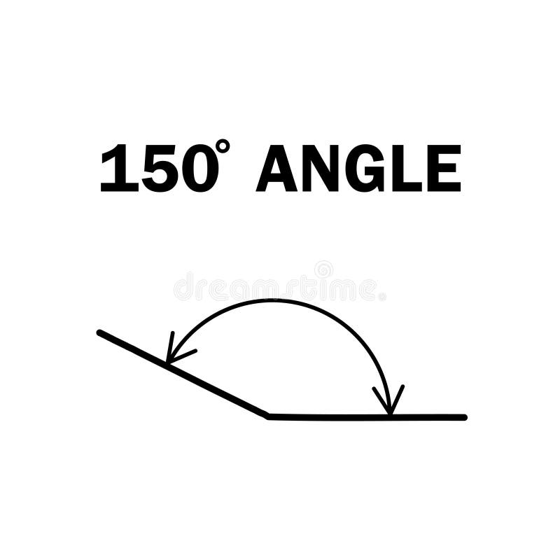 Ângulo De 30 Graus. ângulo Matemático Geométrico Com ícone Do
