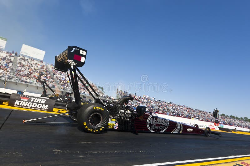 NHRA: Regno Gatornationals della gomma dell'11 marzo immagine stock libera da diritti NHRA: Regno Gatornationals della gomma dell'11 marzo immagine stock libera da diritti