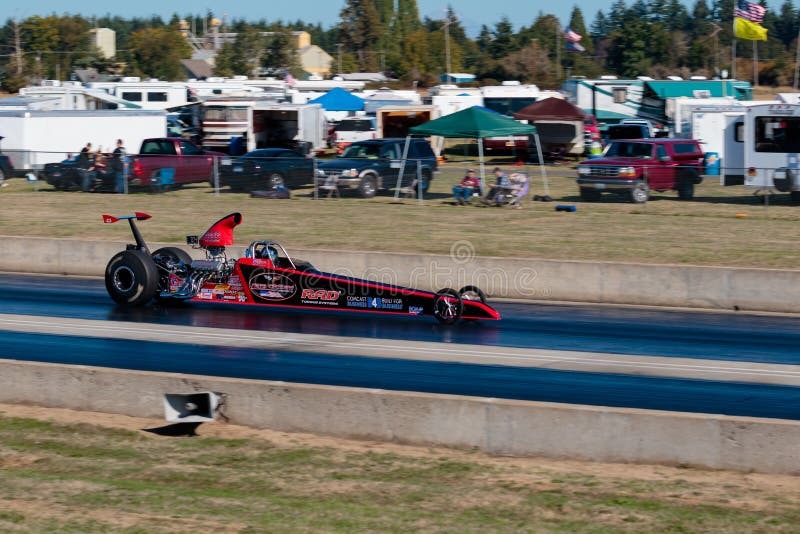 NHRA 30th Annual Fall Classic At The Woodburn Dragstrip Editorial Image