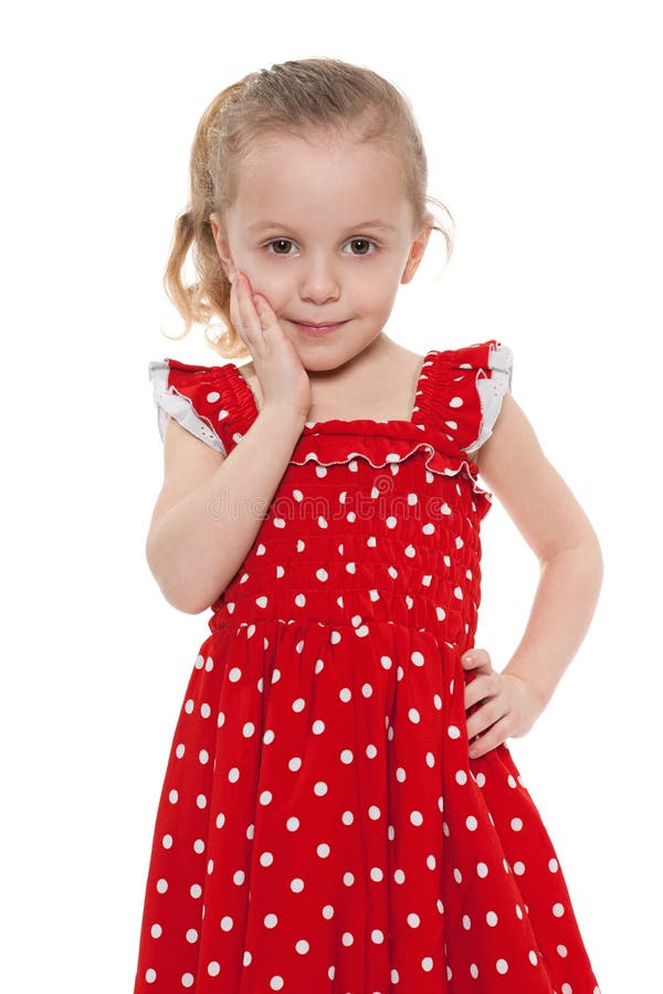 Niña Sorprendente En Un Vestido Rojo Imagen de archivo - Imagen de sonrisa, feliz: 38594507 Niña Sorprendente En Un Vestido Rojo Imagen de archivo - Imagen de sonrisa, feliz: 38594507