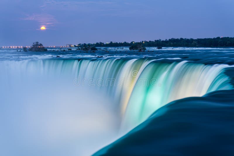 Niagara Falls at Dusk