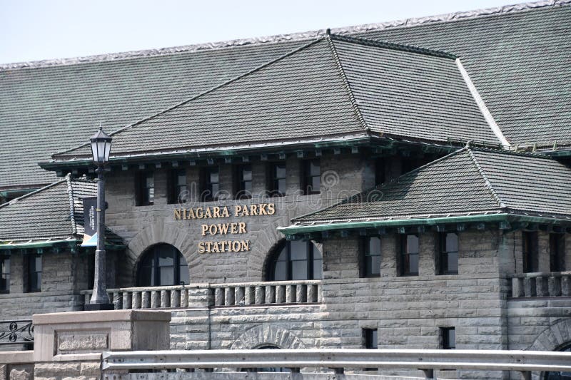 Niagara Parks Power Station in Ontario, Canada Stock Image Image of