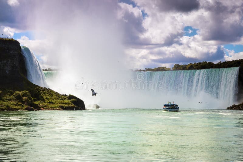 Niagara Spadać Kanada USA fotografia royalty free Niagara Spadać Kanada USA fotografia royalty free