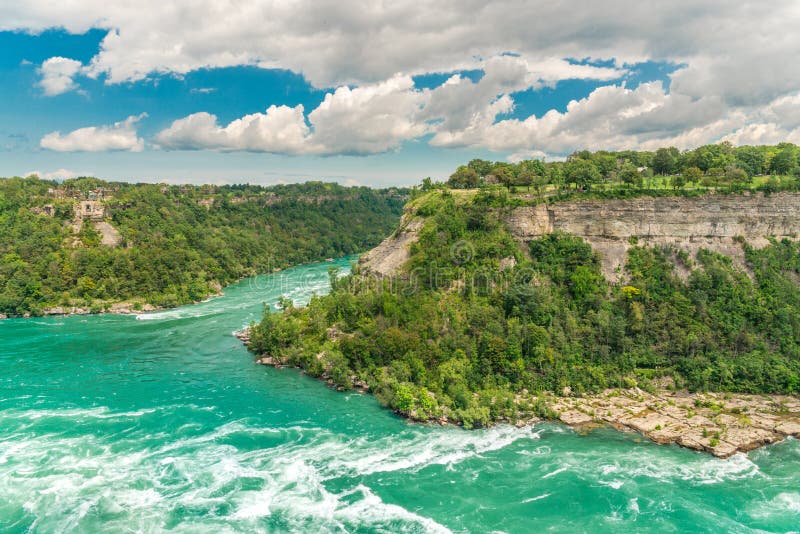 Niagara Whirlpool of Niagara river, Ontario, Canada