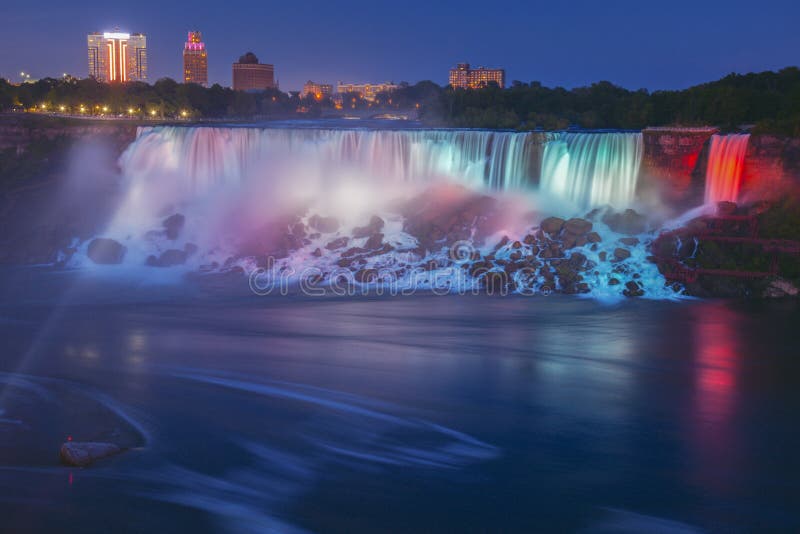 Niagra Falls stock im