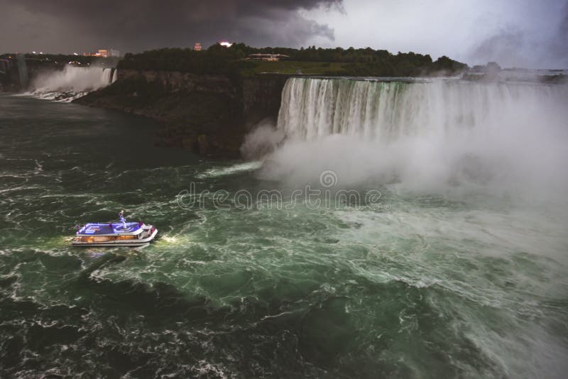 Niagra Falls stock im