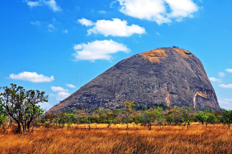 Niassa Gubernialny Landscape_Northern Mozambik obraz royalty free Niassa Gubernialny Landscape_Northern Mozambik obraz royalty free