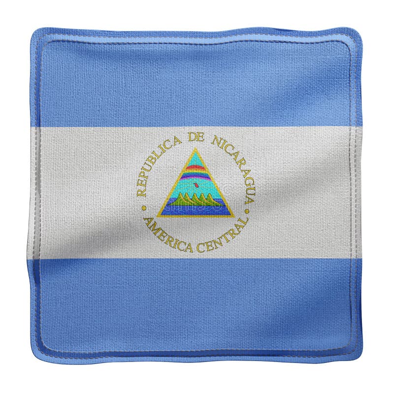 National Nicaragua Flag, Official Colors and Proportion Correctly