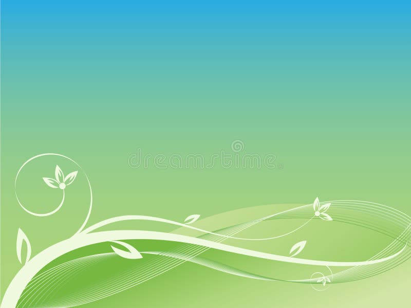 Nice abstract floral background